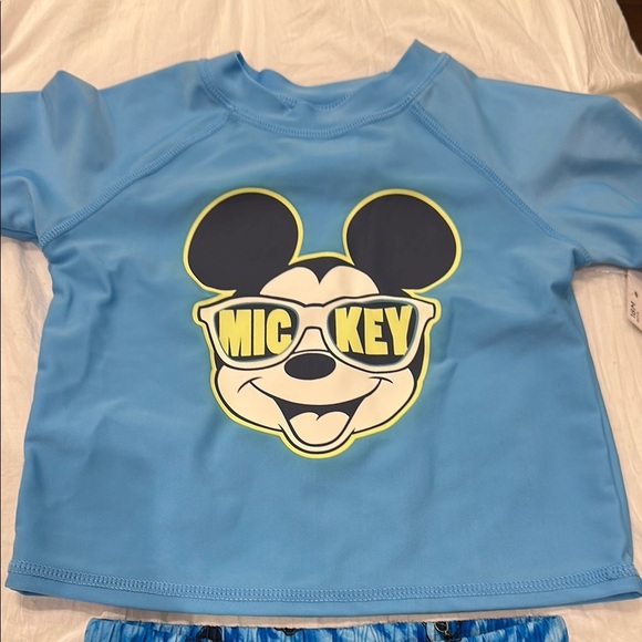 Disney Mickey Mouse Blue Swim Set for Kids- 18M - Picture 2 of 4